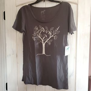 Tara Kiwi Equestrian Horse Organic Made in USA Tee